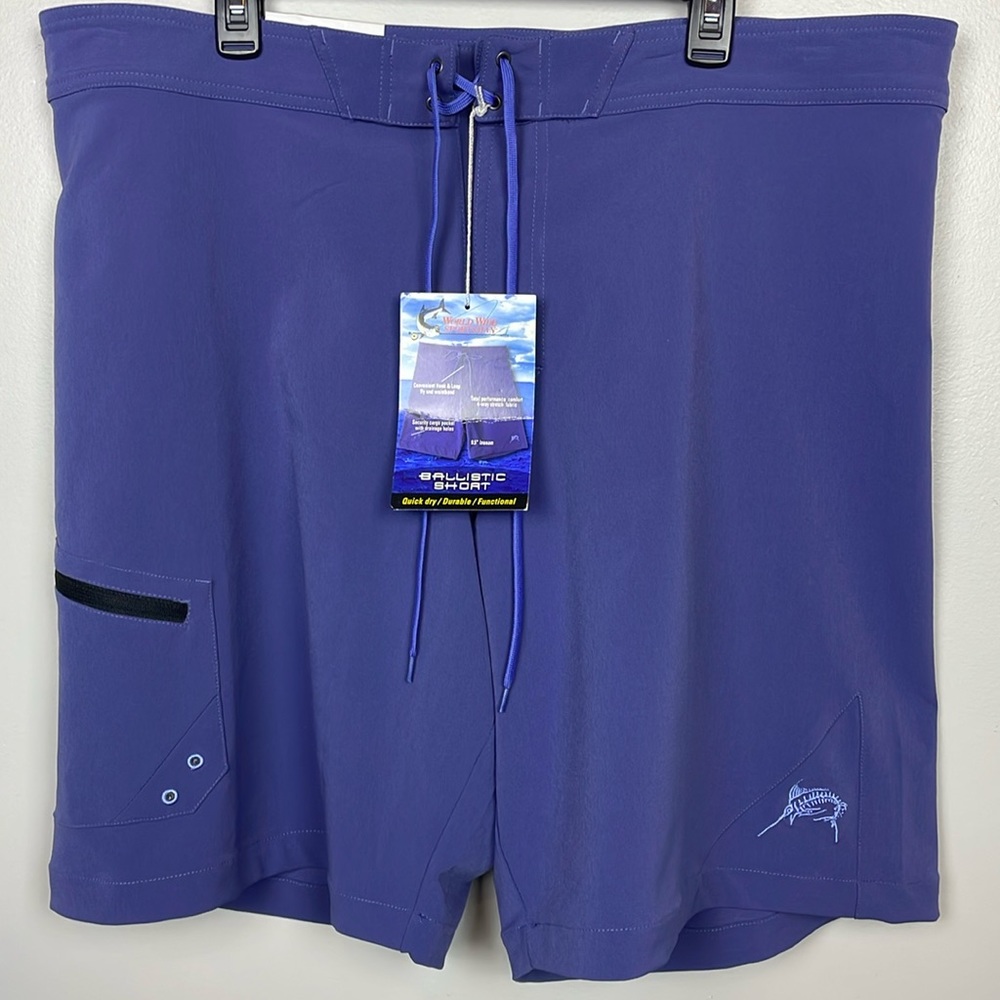 🎣 World Wide Sportsman Bass Pro Shops Men’s Ballistic Fishing Shorts Size 40